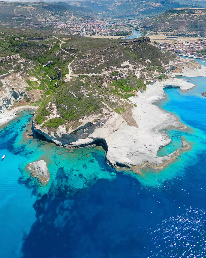 Spiaggia Cane Malu, Bosa, Sardinia